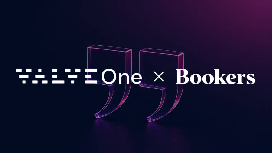 Logos of Valve One and Bookers